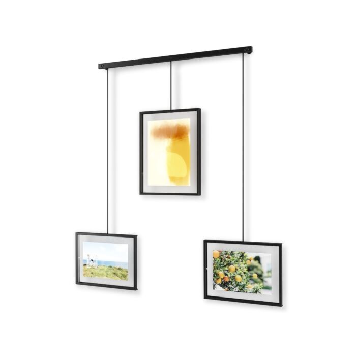 Umbra - Exhibit 3OP Multi Photo Display Frame - Black